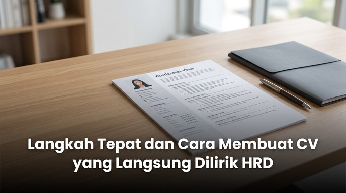 Langkah Tepat dan Cara Membuat CV yang Langsung Dilirik HRD