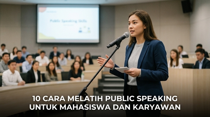 10 Cara Melatih Public Speaking Untuk Mahasiswa Dan Karyawan